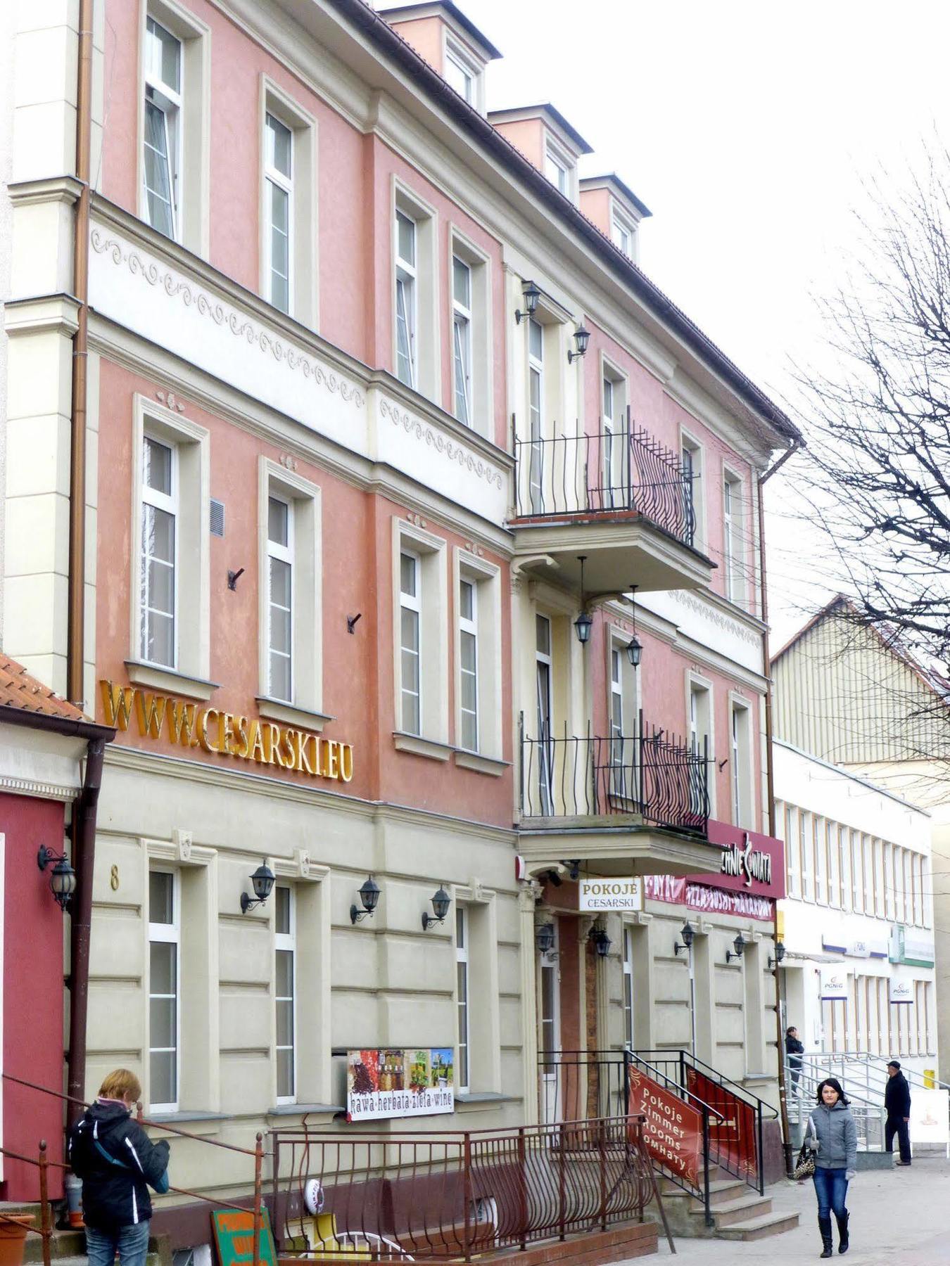 Hotel Cesarski - Kaiserhof Giżycko Buitenkant foto